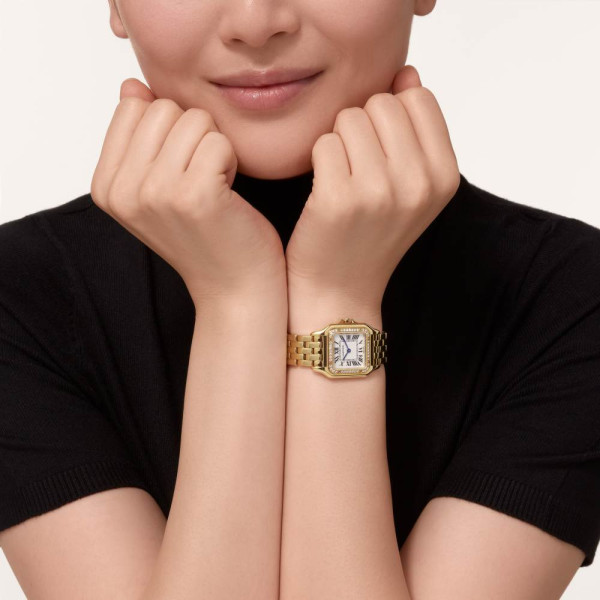 Panthère de Cartier Cartier Panthère watch, stainless gold